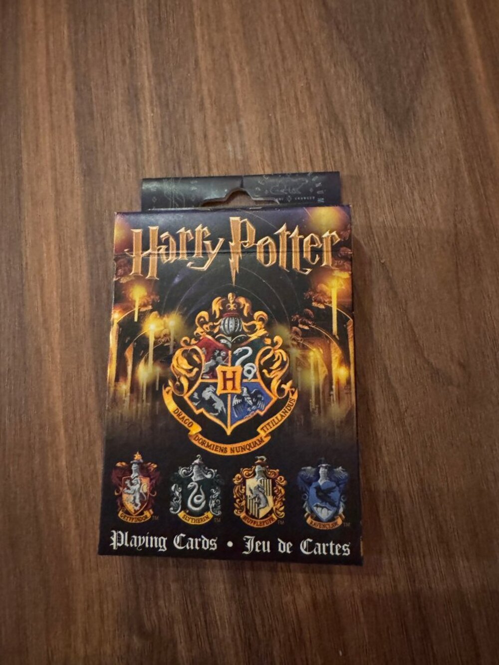 Harry Potter Hogwarts Playing Cards - Aquarius WB Licensed